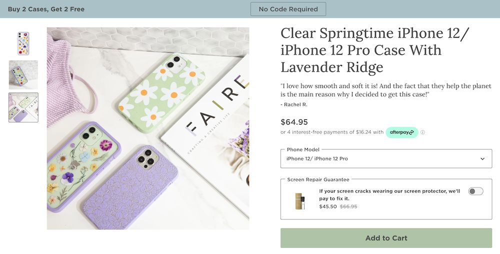 shopify store Pela