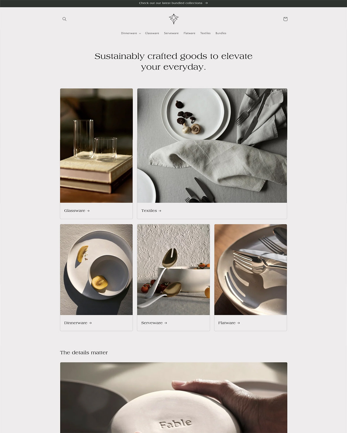 Shopify免费模板 - Craft